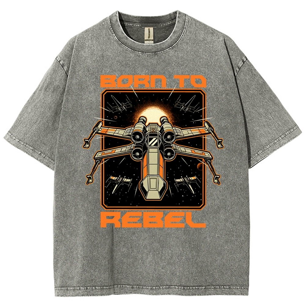 Space War Outlaw Vintage Distressed T-shirt