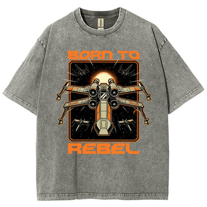 Space War Outlaw Vintage Distressed T-shirt