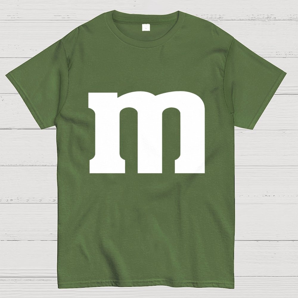 Fun letter M Geek T-Shirt