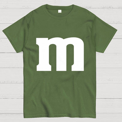 Fun letter M Geek T-Shirt