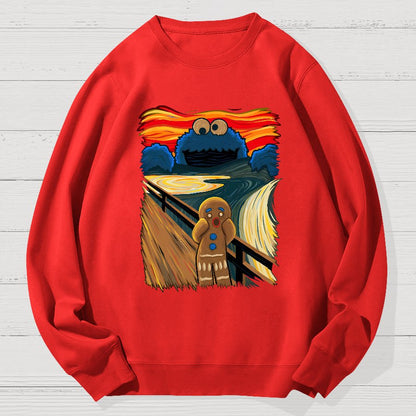 The Cookie Muncher Geek Cotton Sweatshirt
