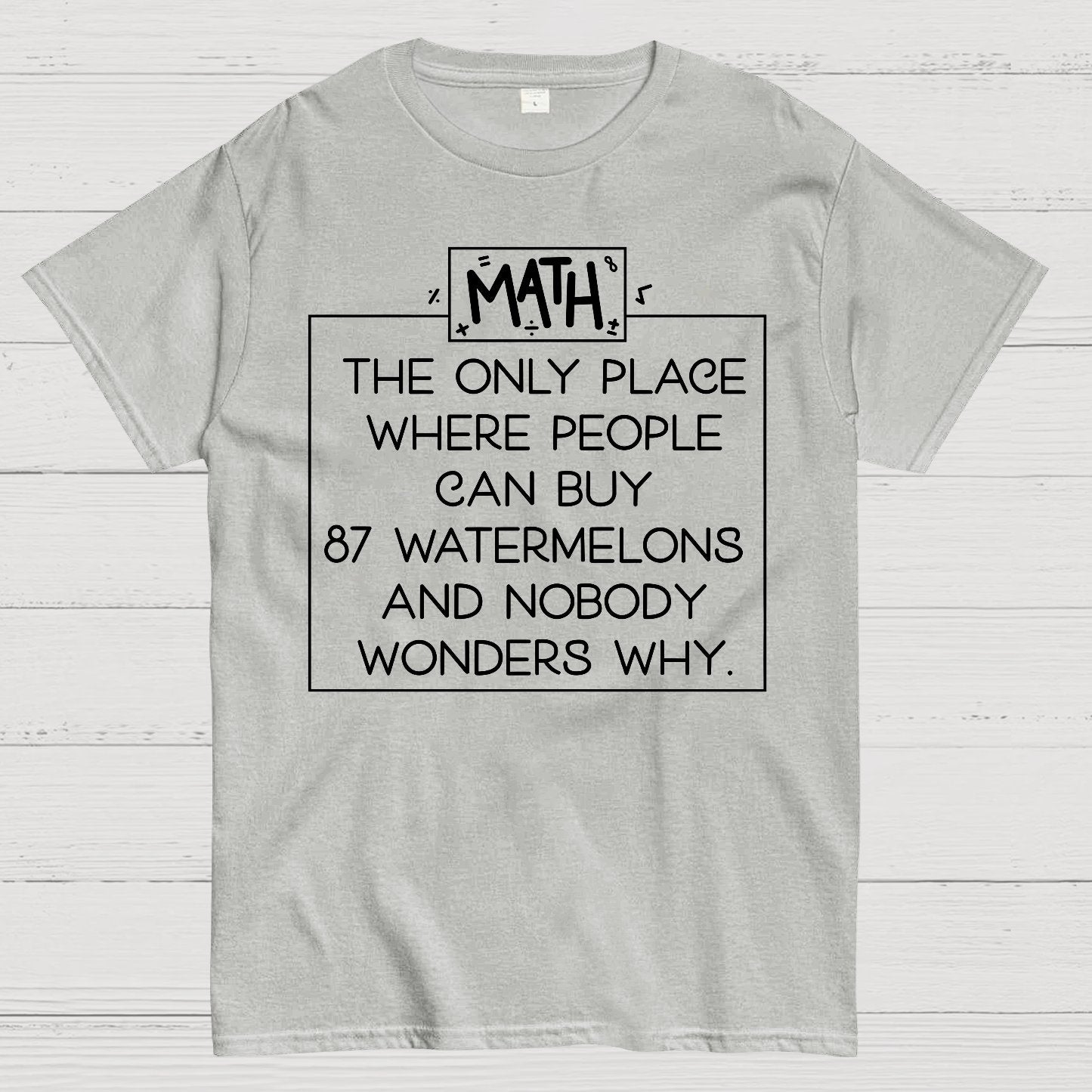 Mathematics - Interesting Sayings Geek T-Shirt