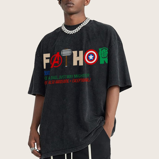 Father Day Vintage Distressed T-shirt