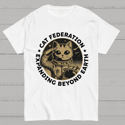 Universal Domination Cat Geek T-Shirt