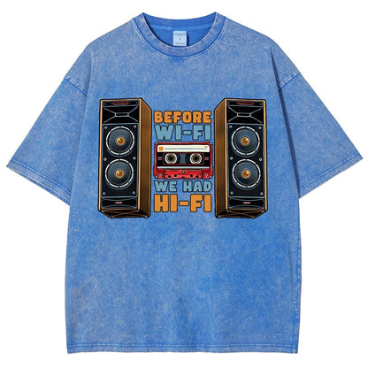 Before Wi-Fi Vintage Distressed T-shirt