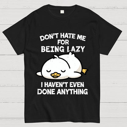 Duck Done Nothing Geek T-Shirt