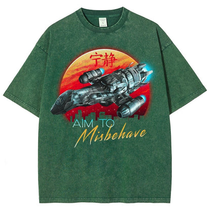 Watch How I Soar Vintage Distressed T-shirt
