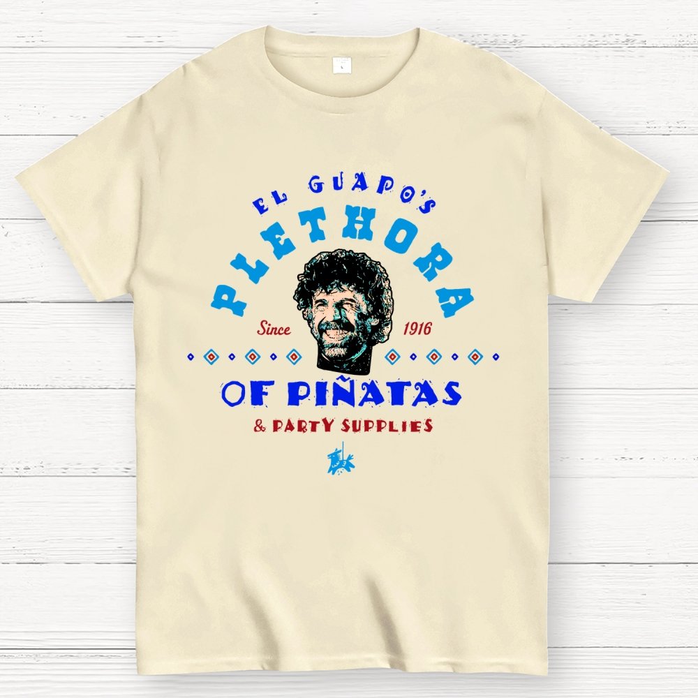 A Character's Plethora of Pinatas & Party Supplies Geek T-Shirt