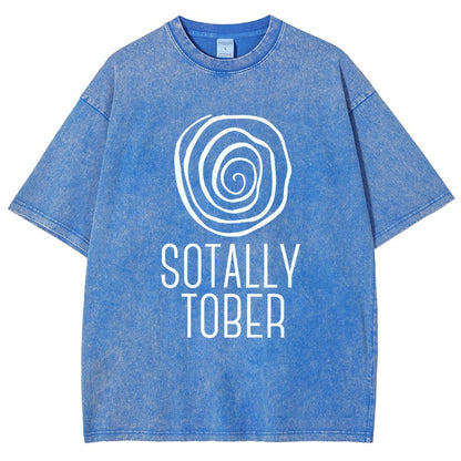 Sotally Tober Vintage Distressed T-shirt