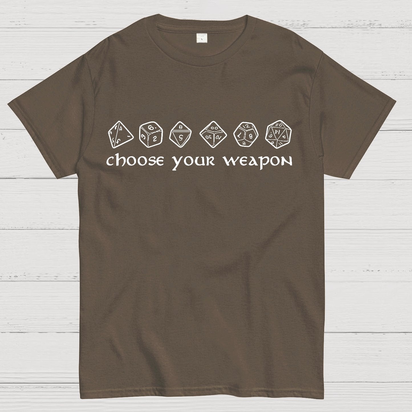 Choose Your Weapon Geek T-Shirt