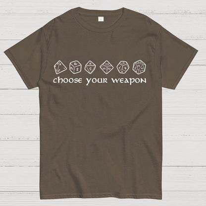 Choose Your Weapon Geek T-Shirt