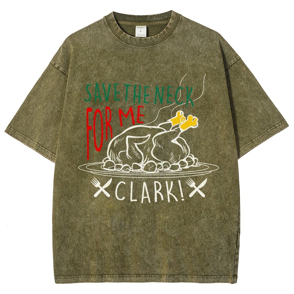 Save The Neck For Me Guy Vintage Distressed T-shirt