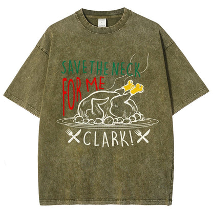 Save The Neck For Me Guy Vintage Distressed T-shirt