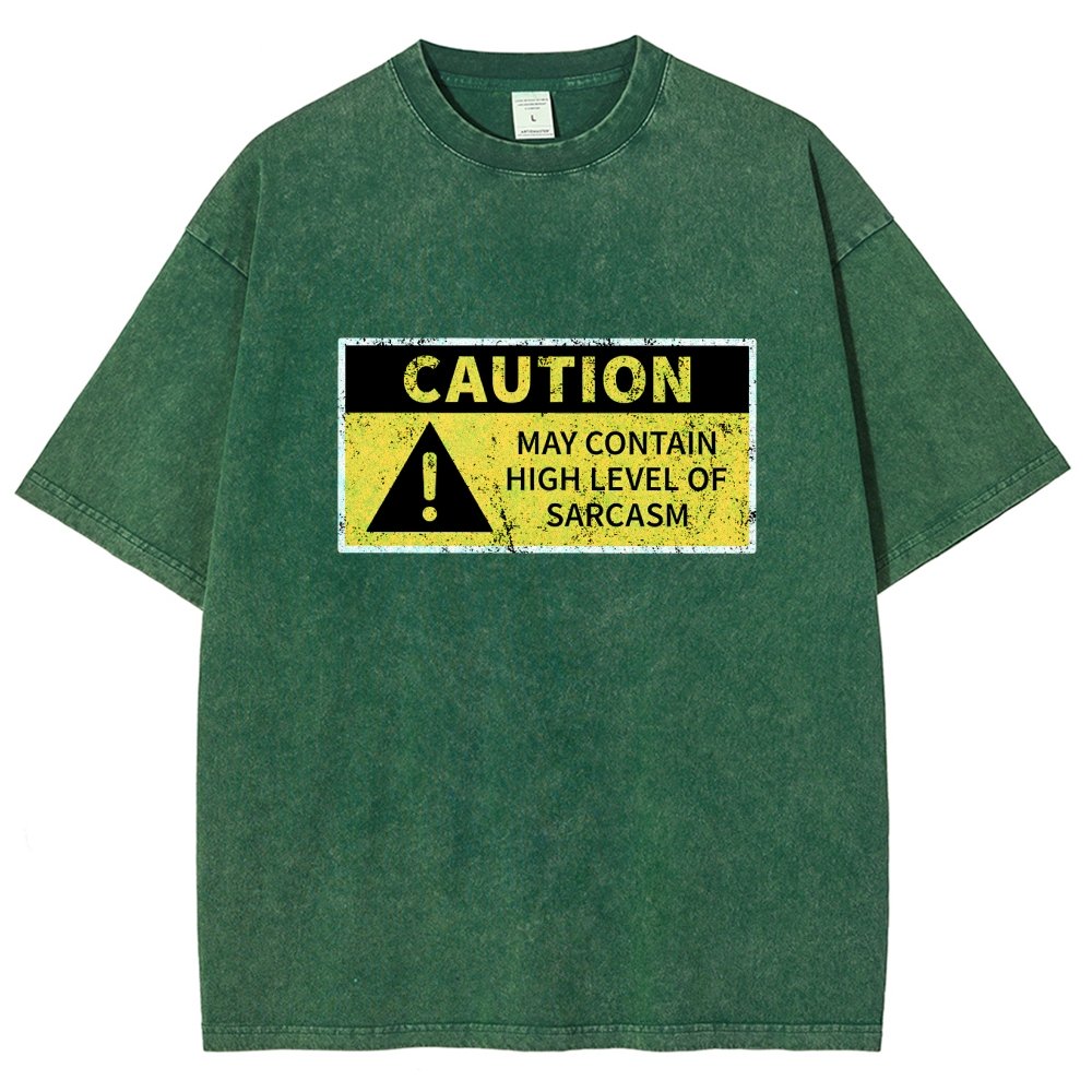 High Level Sarcasm Vintage Distressed T-shirt