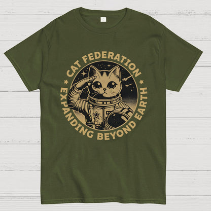 Universal Domination Cat Geek T-Shirt