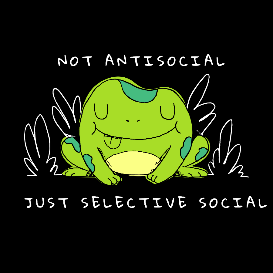 Not antisocial... Just selective social Geek T-Shirt