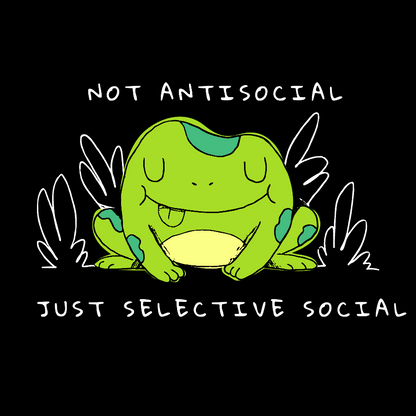 Not antisocial... Just selective social Geek T-Shirt