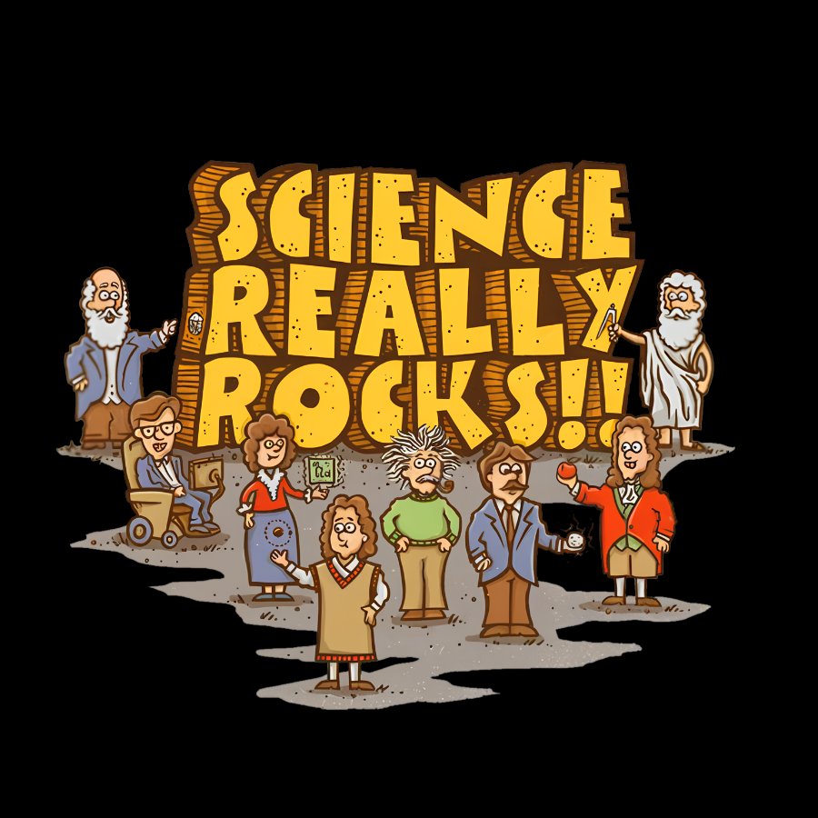 Science Really Rocks!Geek T-Shirt