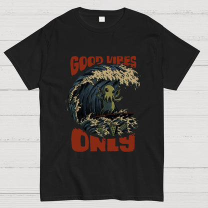 Good Vibes Only Geek T-Shirt