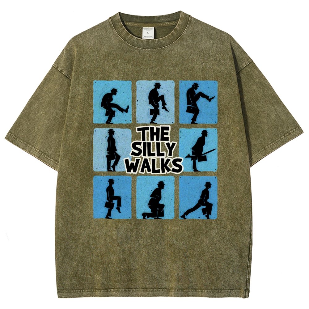 The Silly Walks Vintage Distressed T-shirt