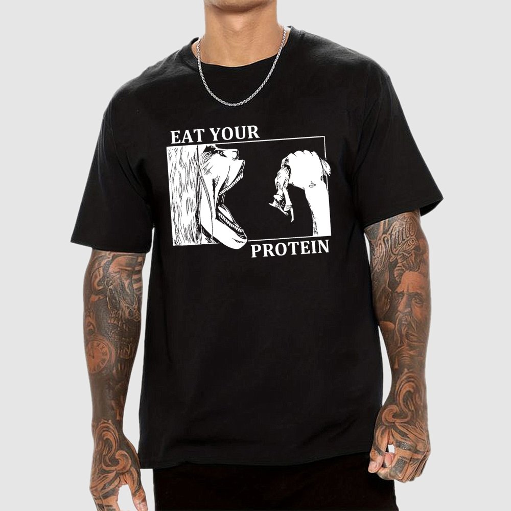 Eat Your Protein Unisex Geek T-Shirt