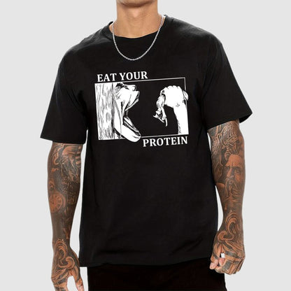 Eat Your Protein Unisex Geek T-Shirt