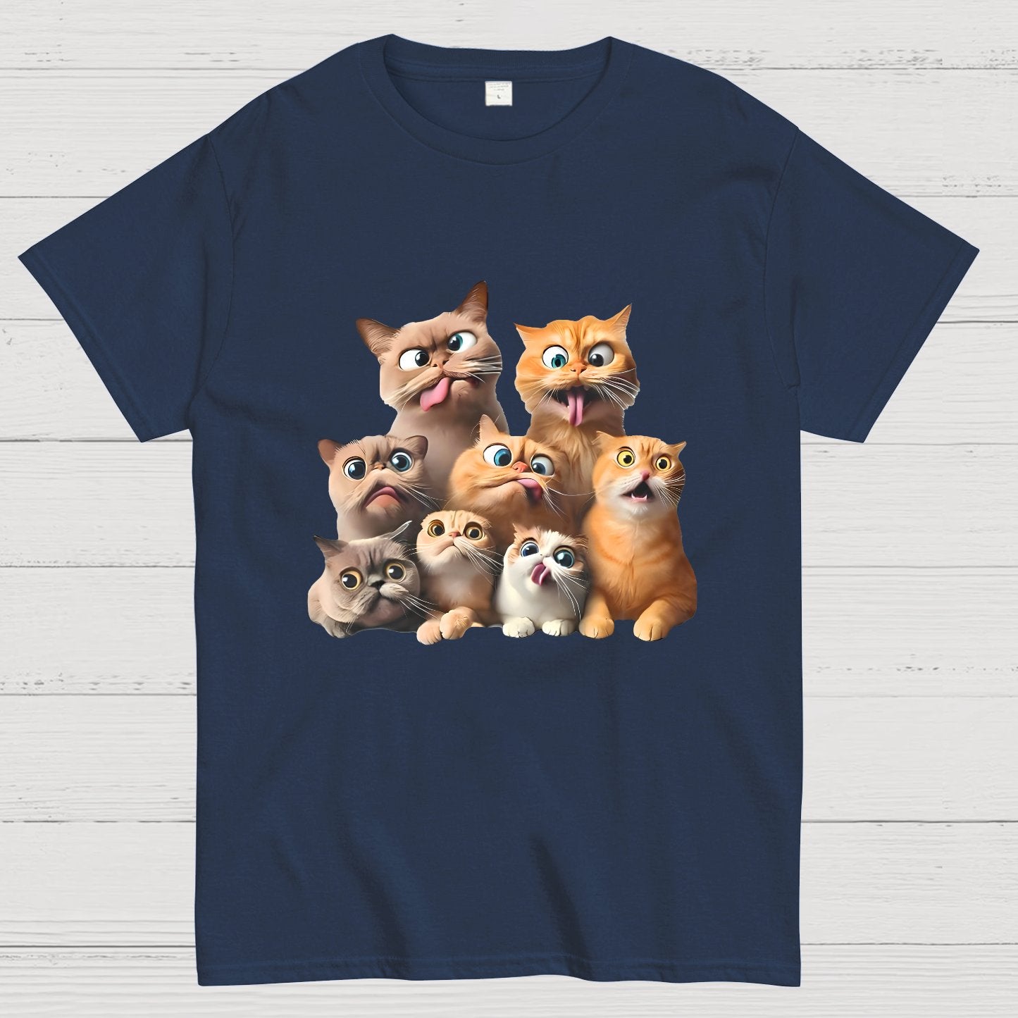Funny Cat Nerdy T-Shirt