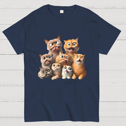 Funny Cat Nerdy T-Shirt