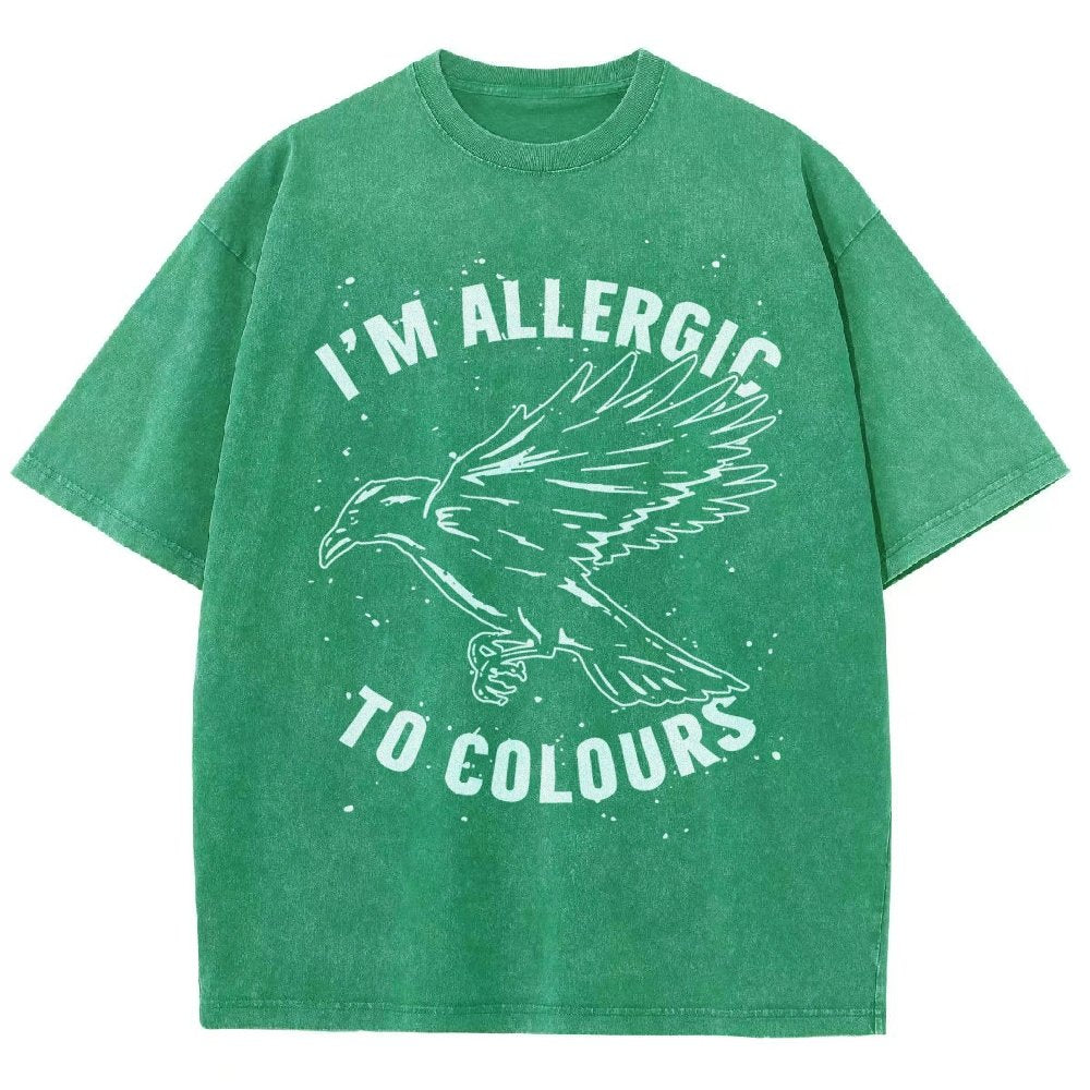 Im Allergic To Colours Vintage Distressed T-shirt