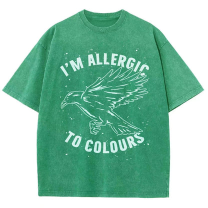 Im Allergic To Colours Vintage Distressed T-shirt