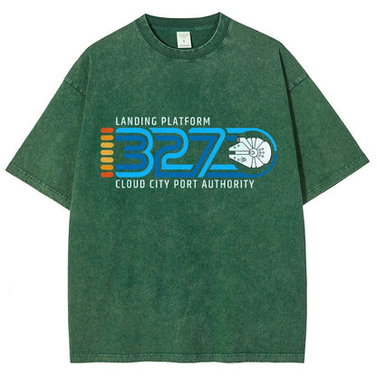 Landing Platform 327 Vintage Distressed T-shirt