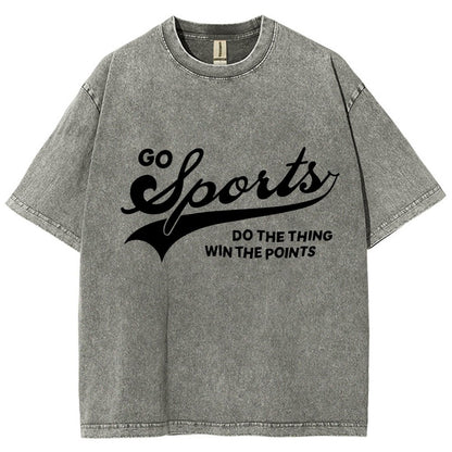Go Sports Vintage Distressed T-shirt