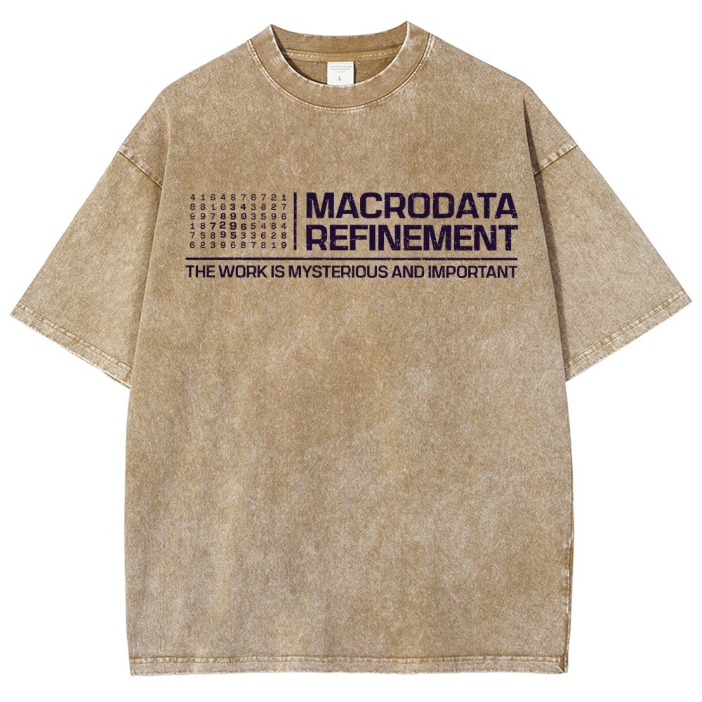 The Work Is Mysterious And Important Vintage Distressed T-shirt