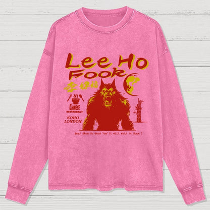 Lee Ho Fooks Washed Long Sleeve Tee