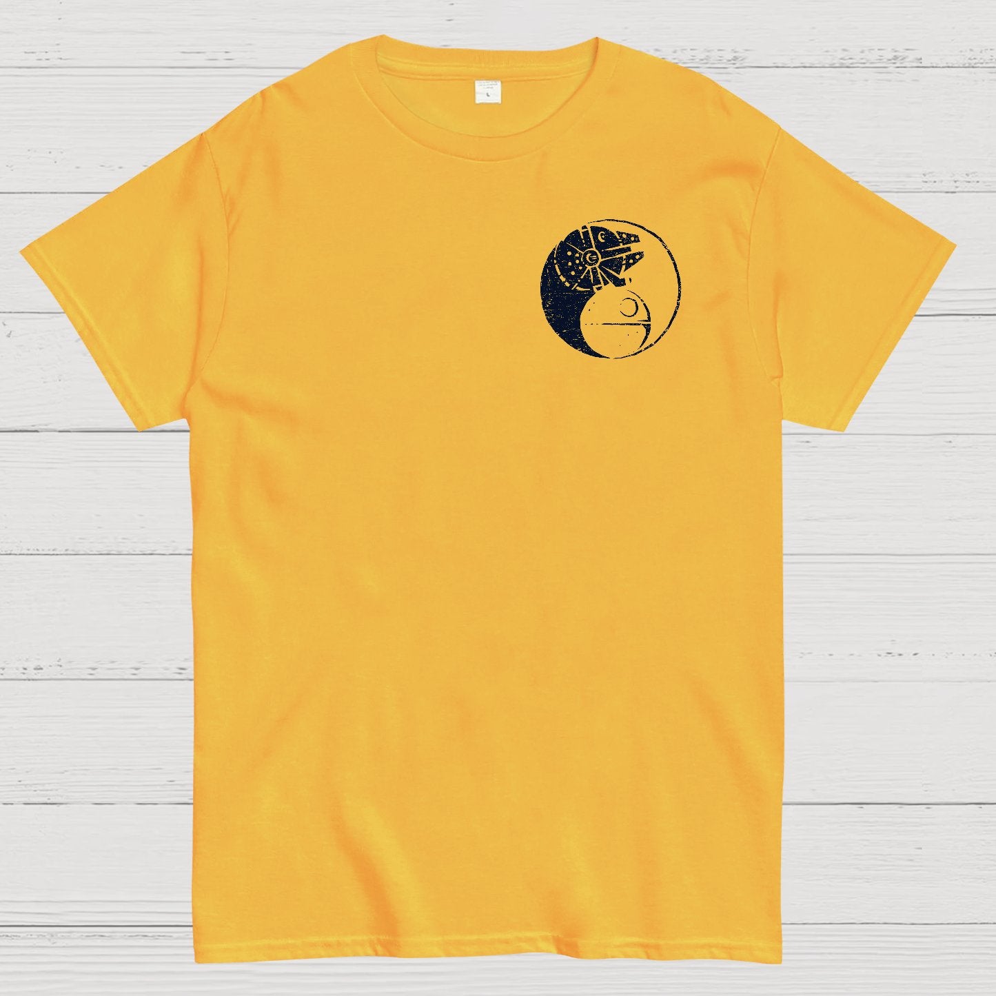 Balancing The Energy Front And Back Printing Geek T-Shirt