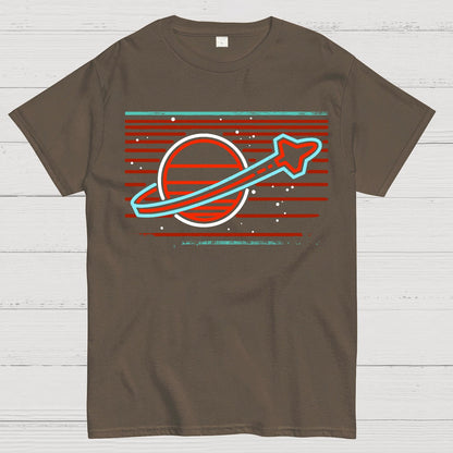 Retro Space Launch Geek T-Shirt