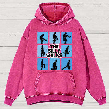 The Silly Walks Vintage Distressed Hoodie