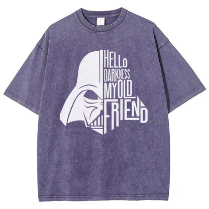 Hello Darkness My Old Friend Vintage Distressed T-shirt