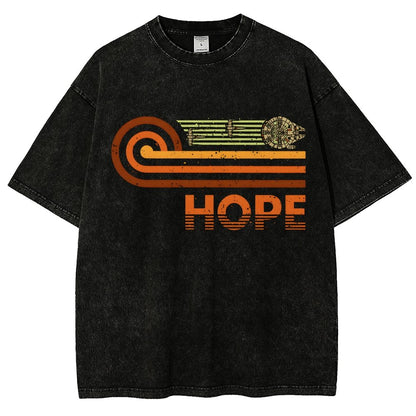 Retro Vintage Hope Vintage Distressed T-shirt