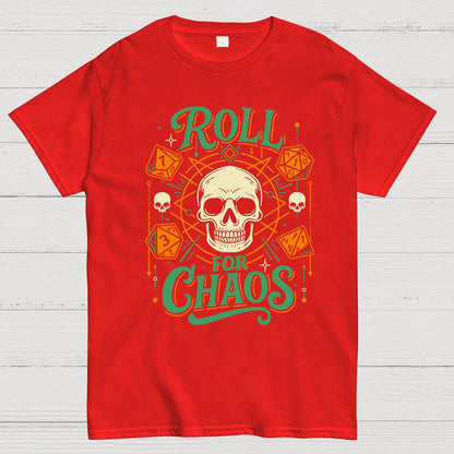 Roll For Chaos Geek T-Shirt