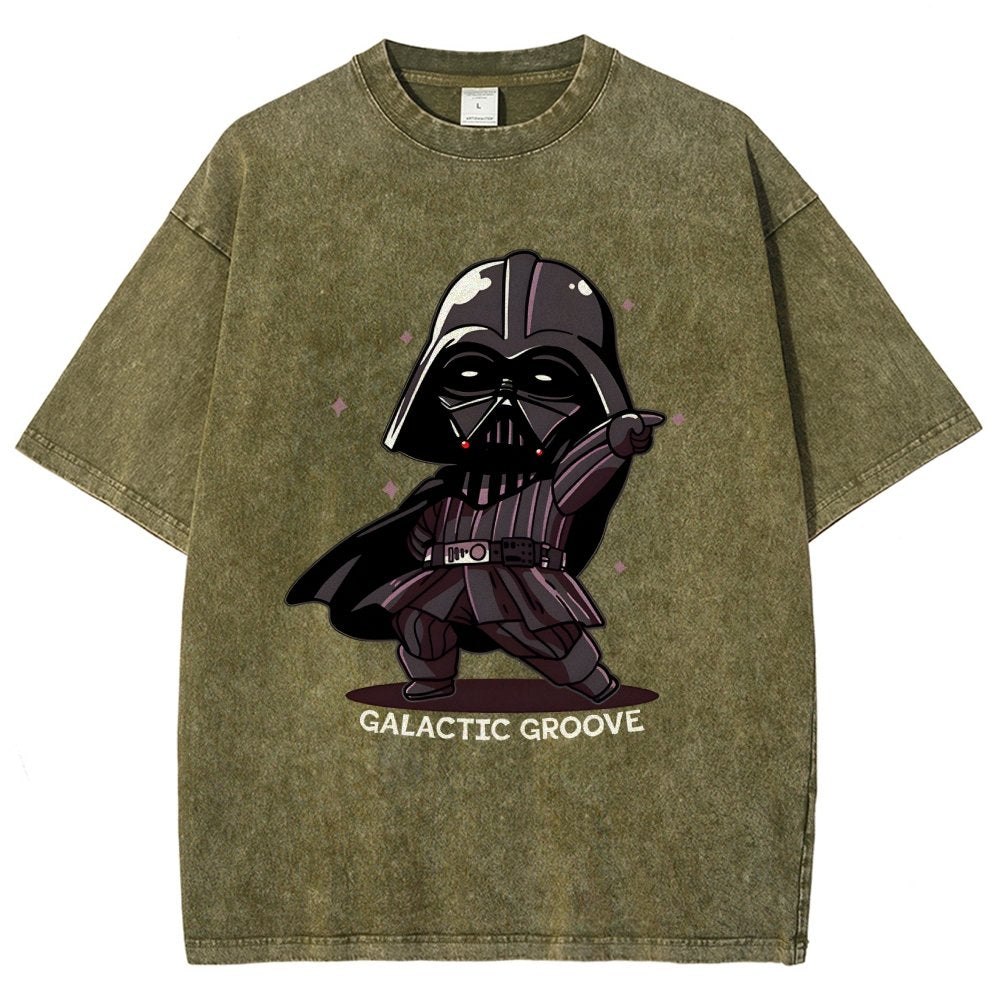 Galactic Groove Vintage Distressed T-shirt
