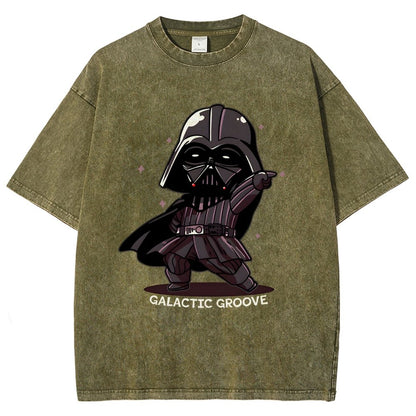 Galactic Groove Vintage Distressed T-shirt