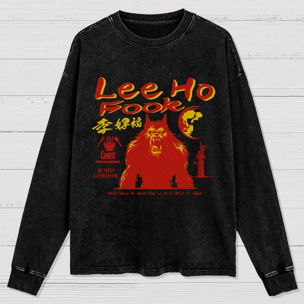Lee Ho Fooks Washed Long Sleeve Tee