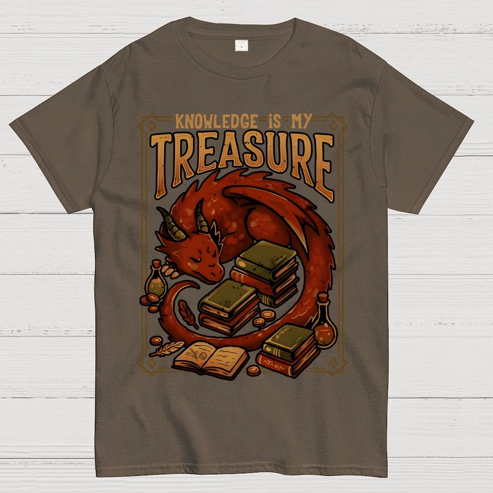 Knowledge Is My Treasure Geek T-Shirt