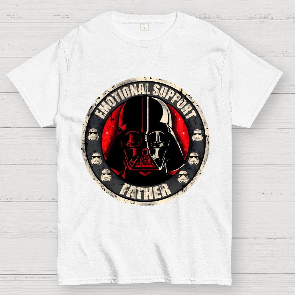 Emotional Support Father Geek T-Shirt