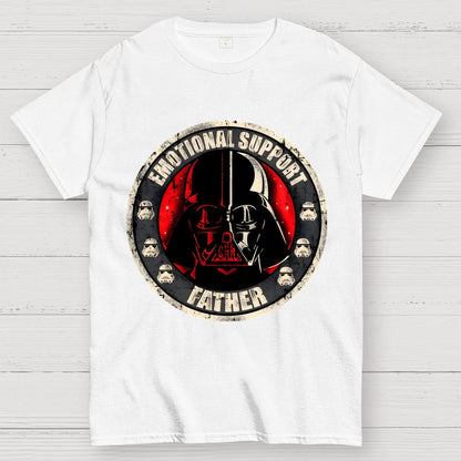 Emotional Support Father Geek T-Shirt