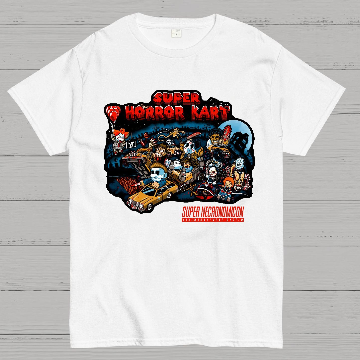 Super Horror Kart Geek T-Shirt