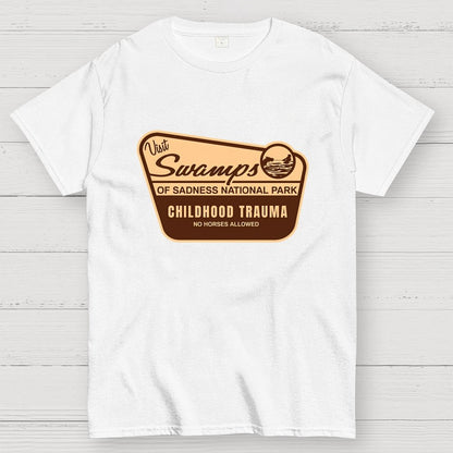 Mysterious Swamps National Park Geek T-Shirt