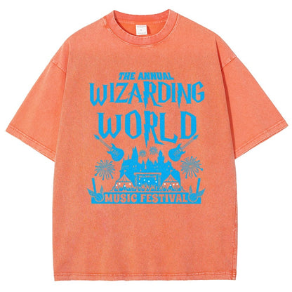 Wizards & Witches Music Festival Vintage Distressed T-shirt
