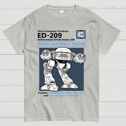 ED209 Service and Repair Manual Geek T-Shirt